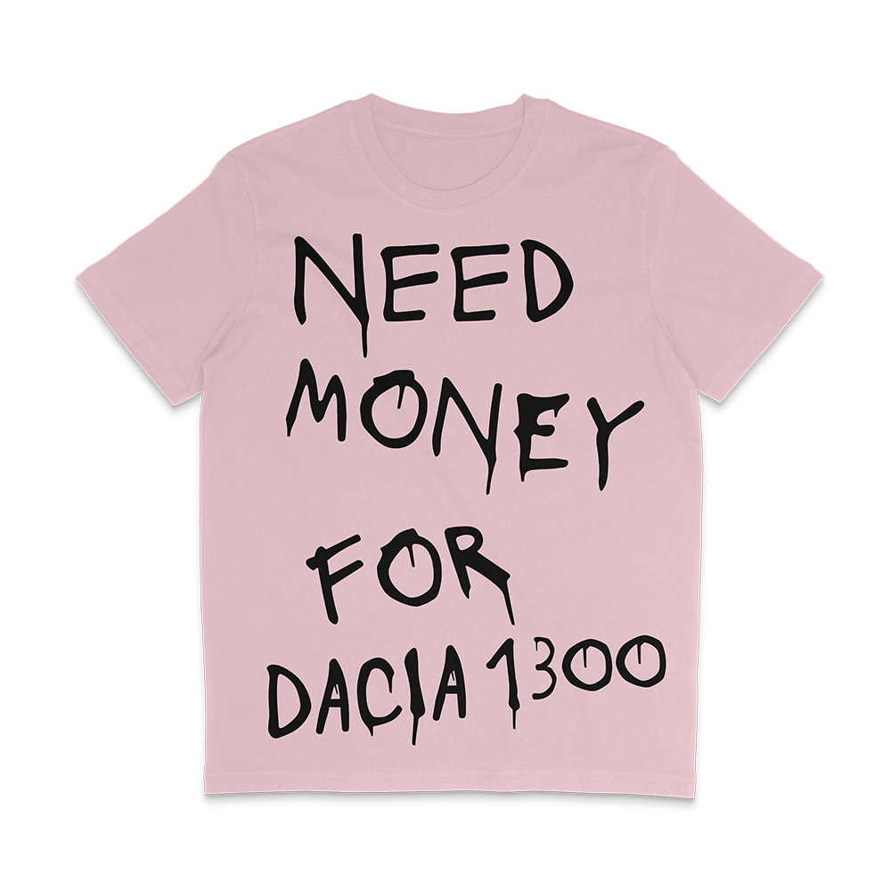 NEED MONEY FOR DACIA 1300 REAL MEDIUM FIT T-Shirt - imagine 2
